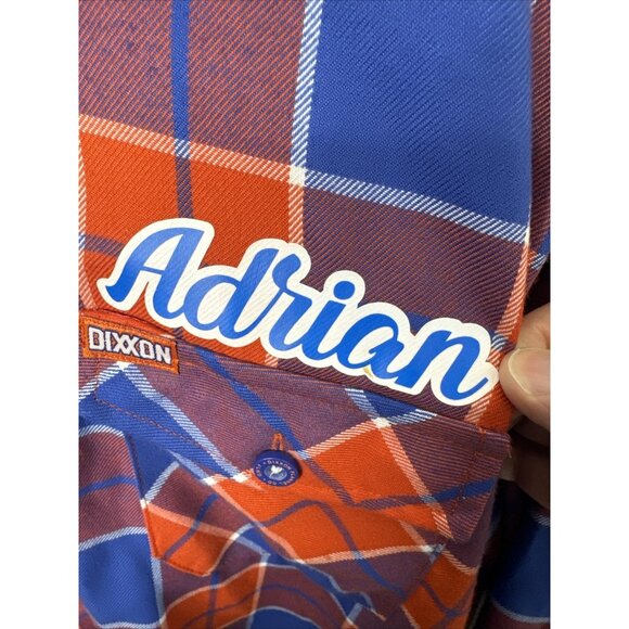 DIXXON Hot Harley Nights Men L Flannel Shirt Hansen Distillery (Adrian Name) - Picture 3 of 6